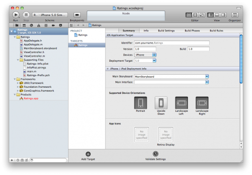 xcode storyboard