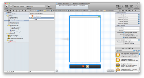 xcode storyboard