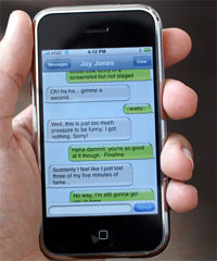 iphone sms